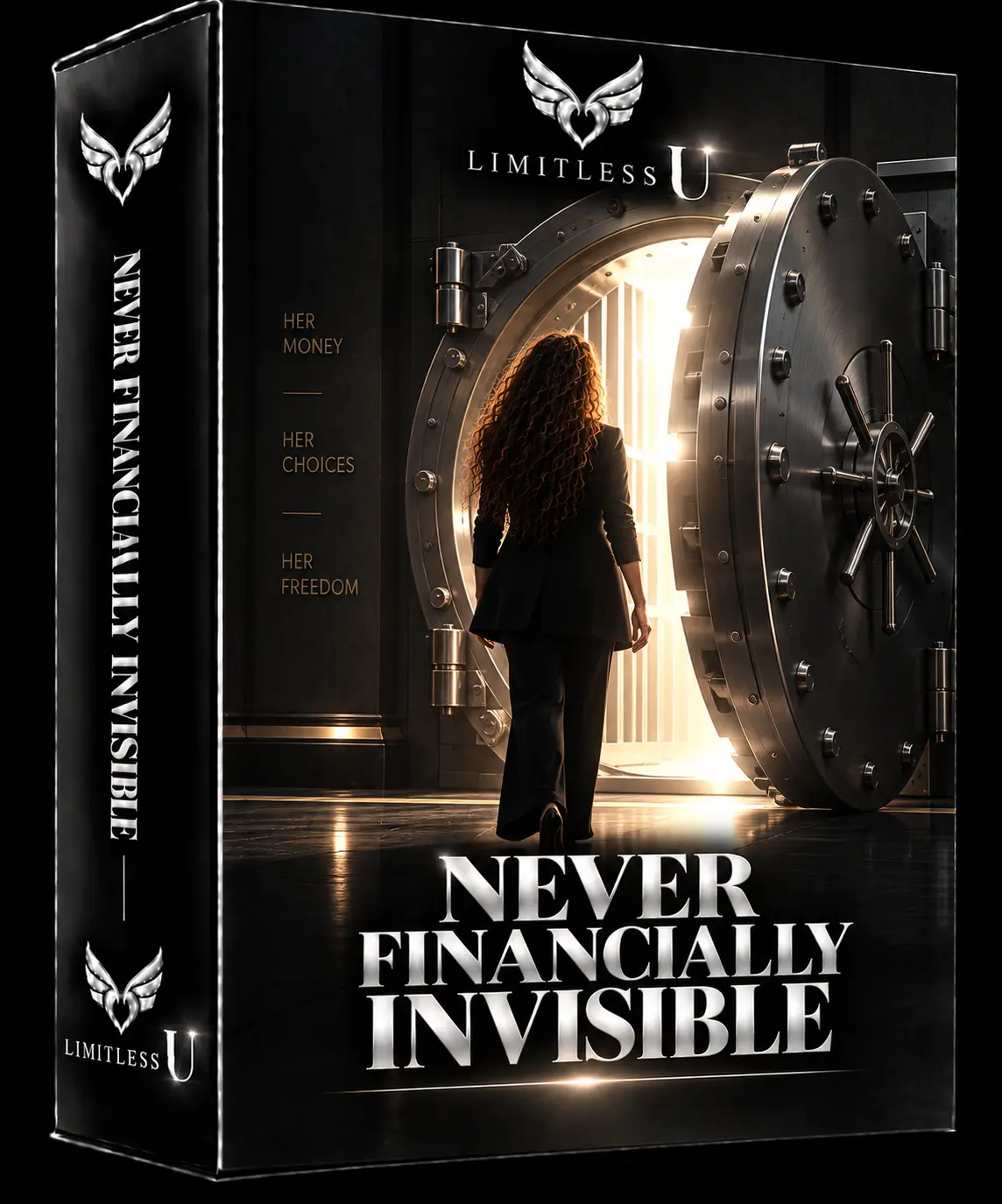 NEVER FINANCIALLY INVISIBLE AGAIN course box